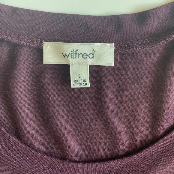 BNWT Aritzia Wilfred Descartes Long Sleeve Shirt Top in Hush - Picture 7 of 9